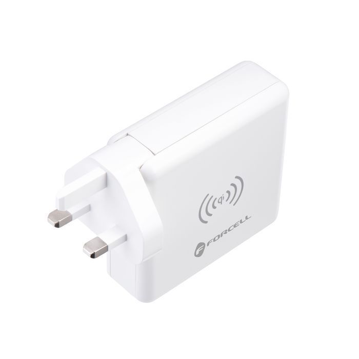 Wielofunkcyjna ładowarka Forcell F-Energy 4w1 2 x USB A + USB C 15W
