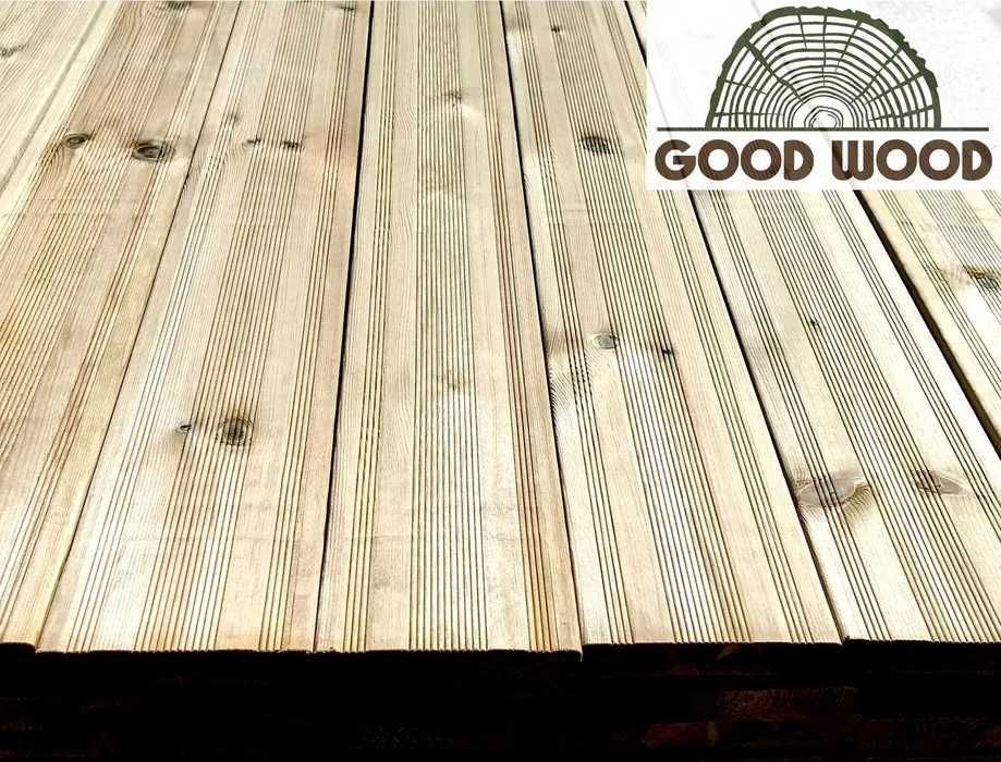 Deska tarasowa IMPREGNOWANA NTR deski na taras SKANDYNAWSKIE!!!