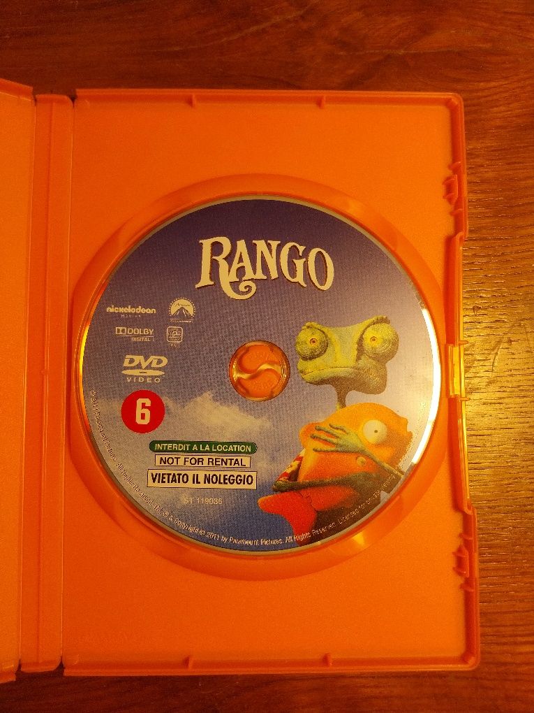 Rango DVD.    2011
