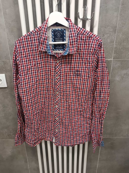 Koszula męska w kratę