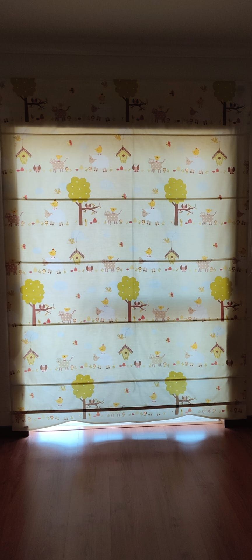 Cortinado japonês para quarto criança