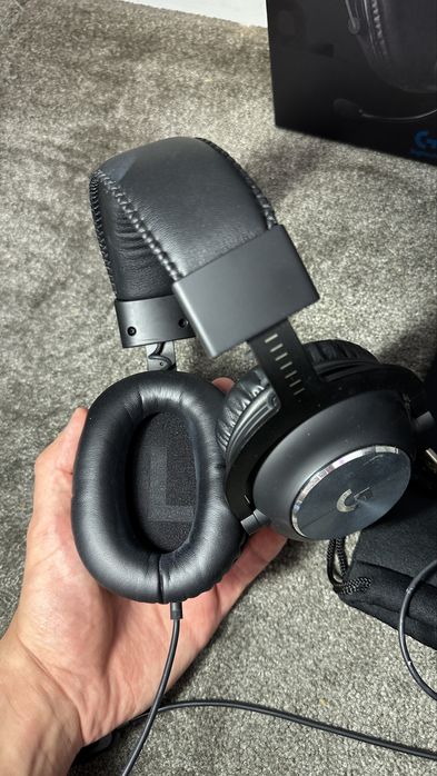 Słuchawki przewodowe Logitech G PRO X