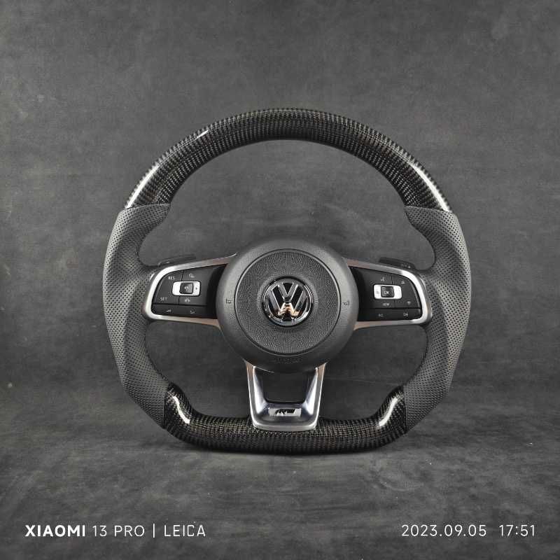 Спортивне Кермо Volkswagen Golf GTI MK7 Карбон Руль Гольф 7 Кермо ГТІ