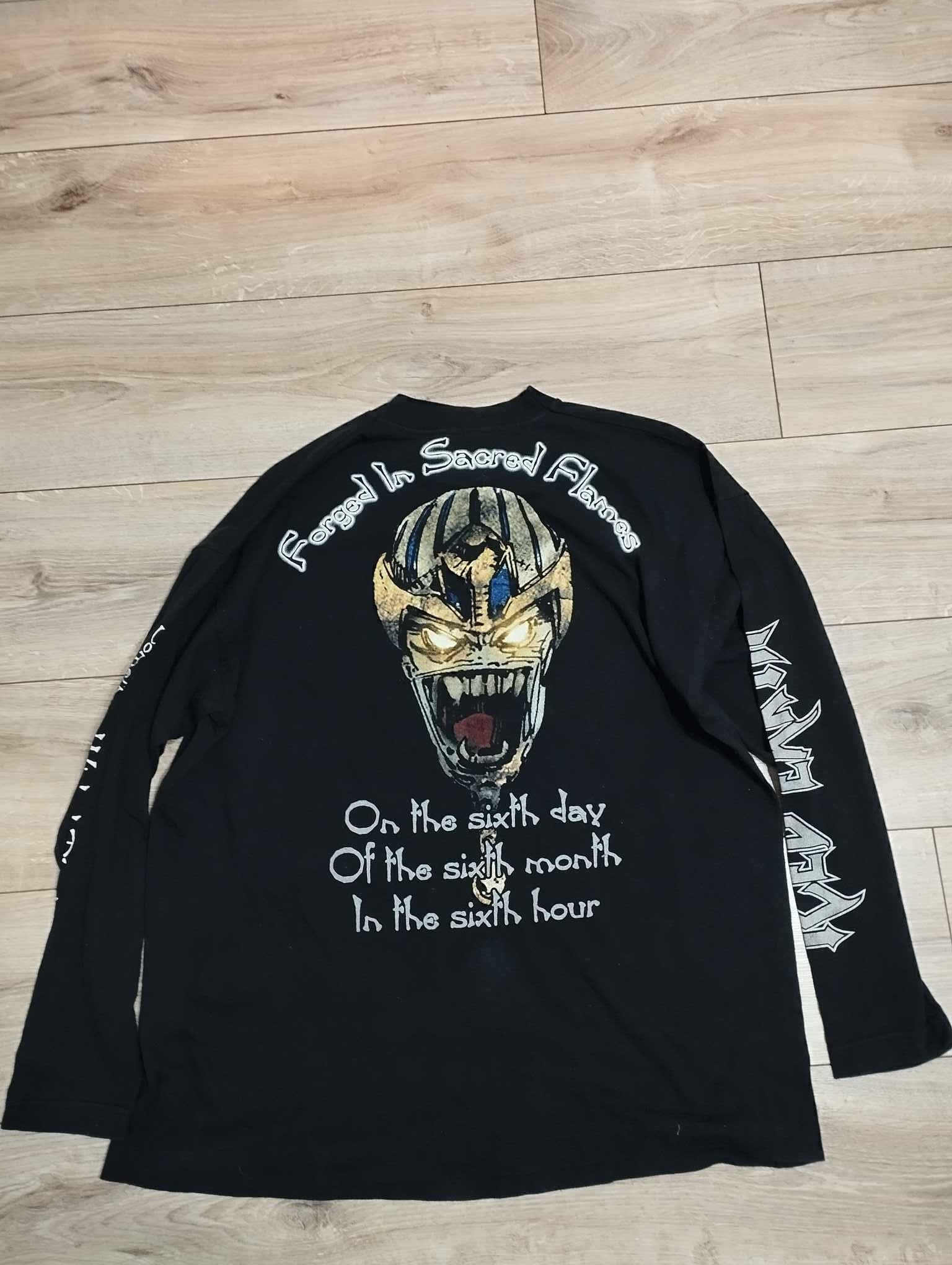 Vintage Iced Earth Something Wicked This Way Comes  90s Metal Tee XL