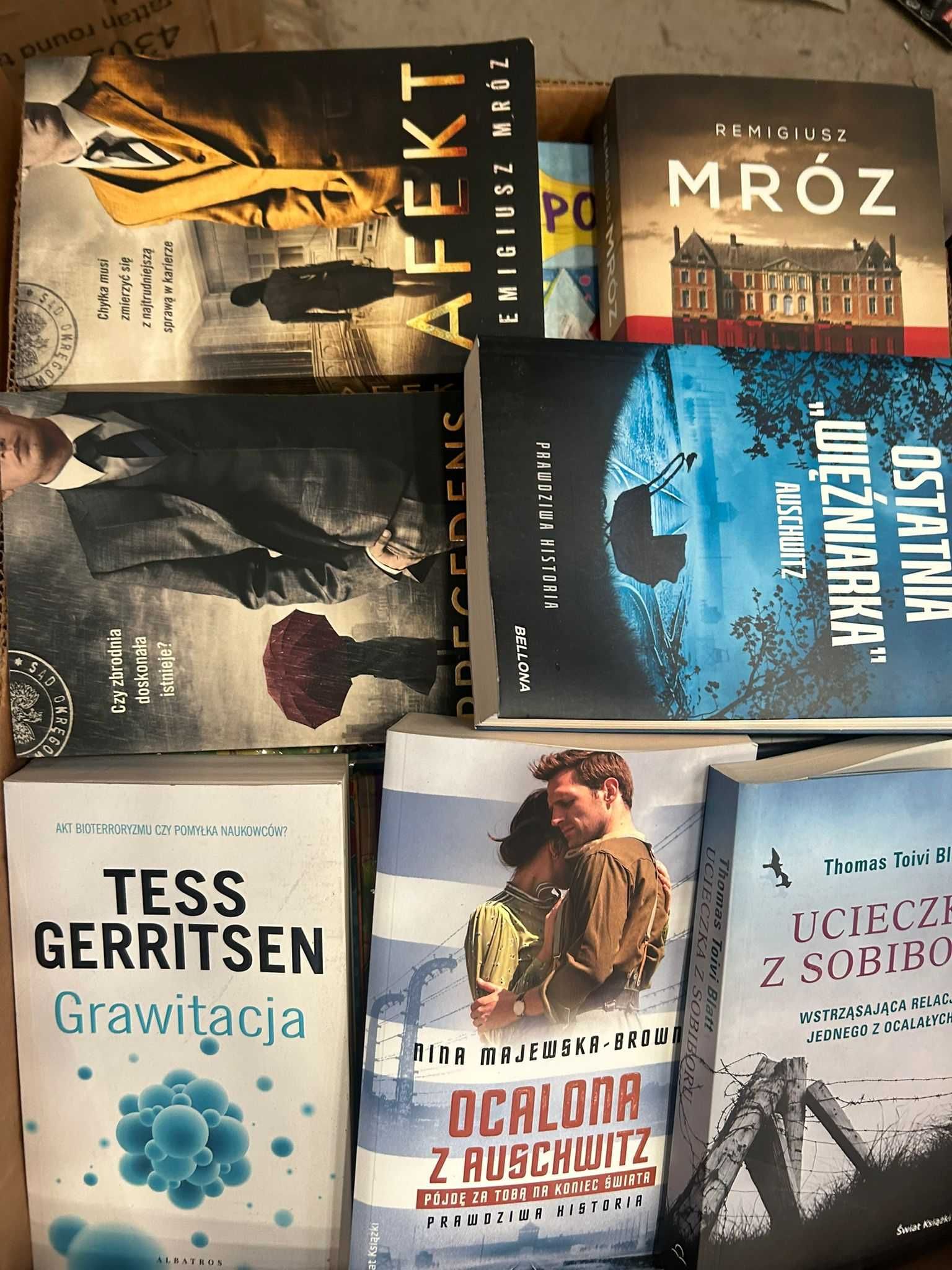 Książki - duża partia! Mix do biblioteki, sklepu, domu! Wszystkie nowe