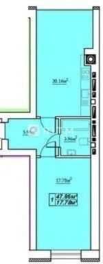 Продаж 1-к у топовій локації міста Луцьк