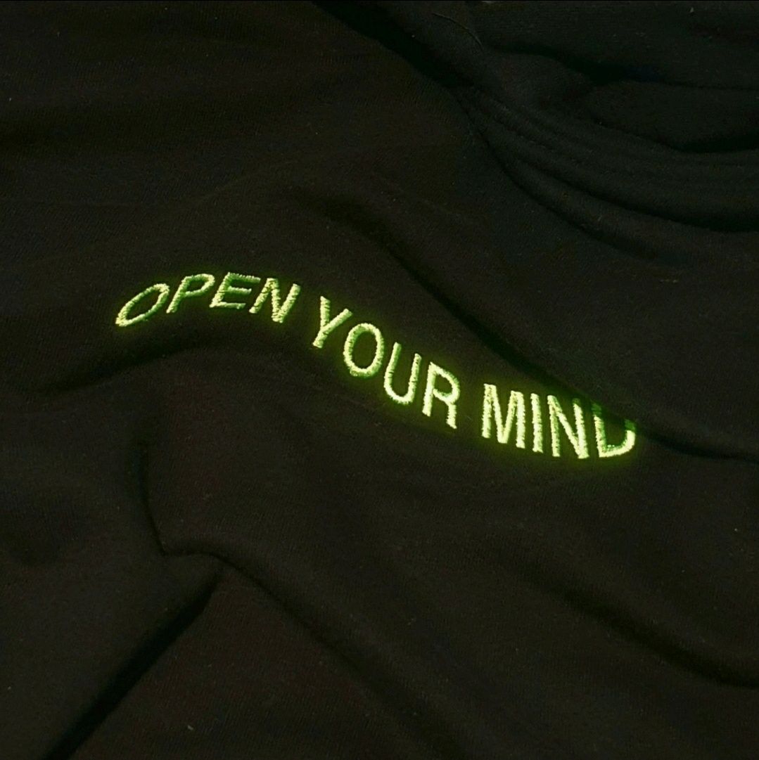 Bluza z kapturem open your mind hoodie oddity polish streetwear
