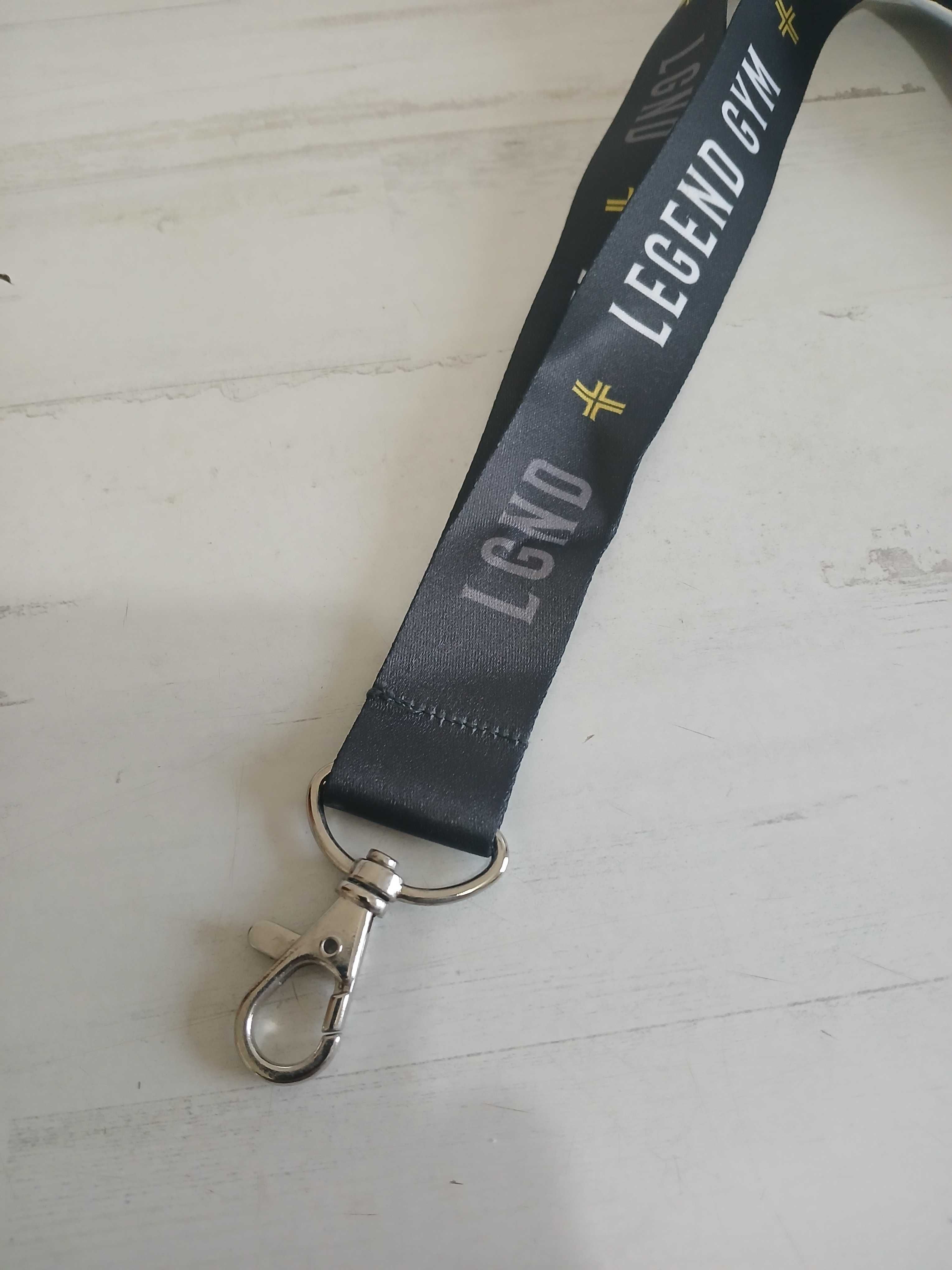 Fita Porta Chaves Keychain Pescoço Ribbon Ginásio Gym