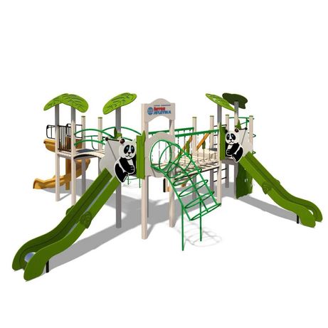 Игровой детский комплекс из металла "Панда-М"