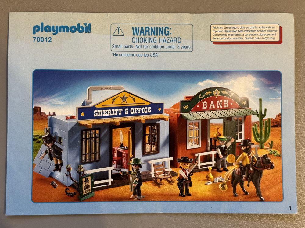 Playmobil western 70012