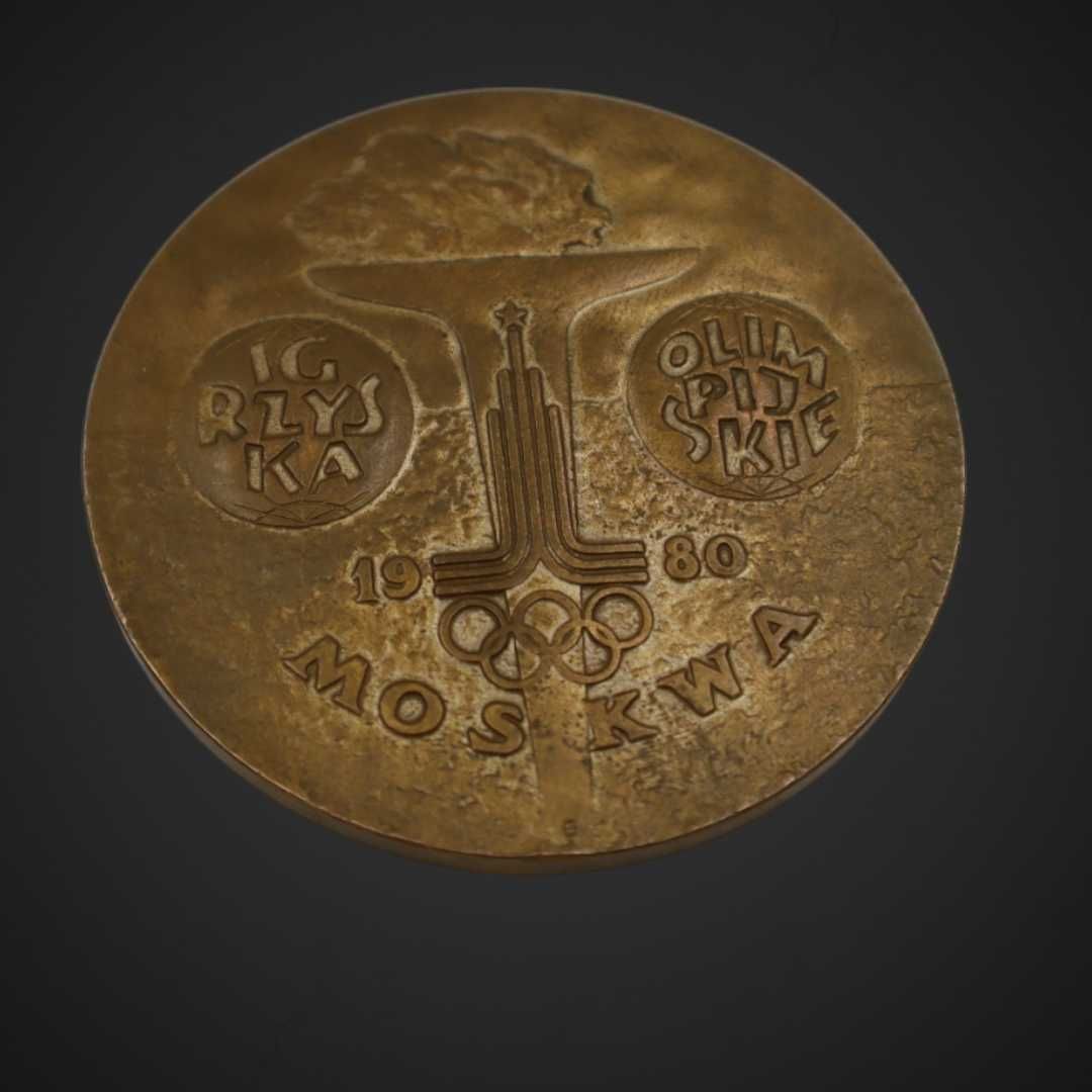 Medal 1980 Totalizator sportowy Igrzyska olimpijskie  Moskwa LK
