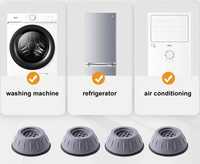 4 peças anti-vibração para máquinas de lavas, frigoríficos, e outras!