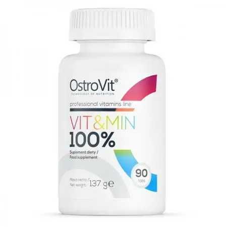 Добавка витамины и минералы OstroVit Vitamin VIT&MIN 90табл, 120табл