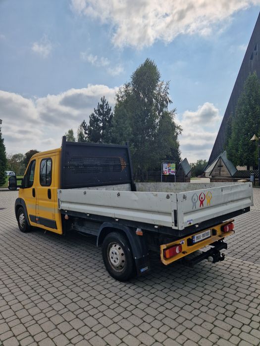 Fiat Ducato doka brygadowy iveco brygadówka 7 osobowy max osób