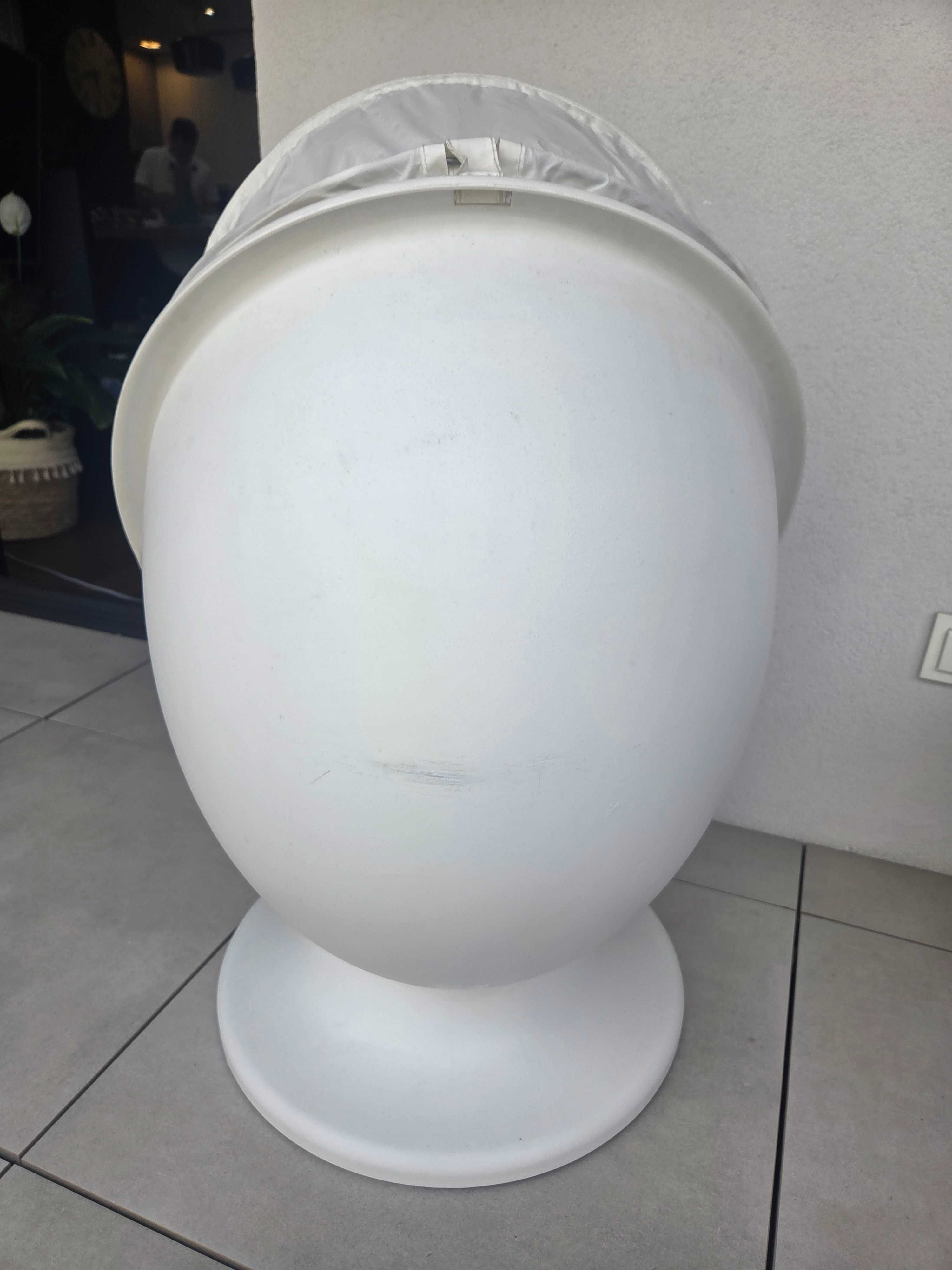 IKEA LOMSK Fotel obrotowy dla dzieci biały używany
