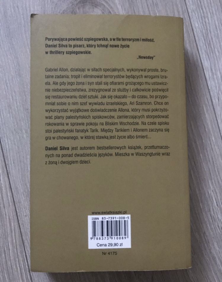 Daniel Silva Artysta zbrodni