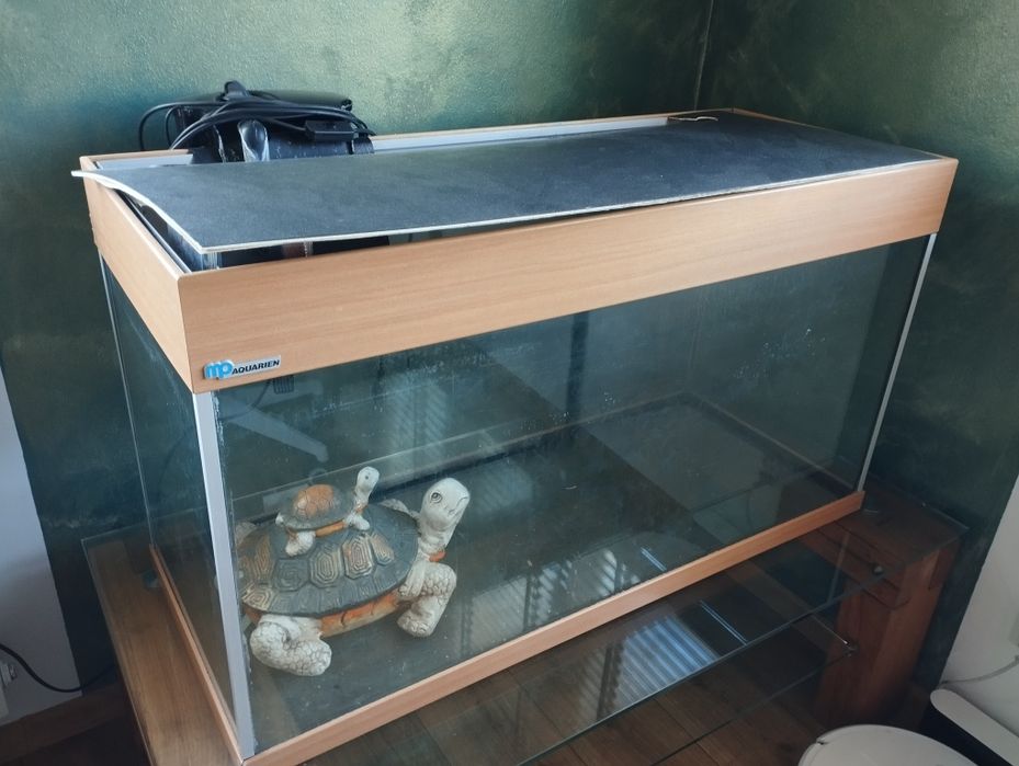 Akwarium duże z akcesoriami