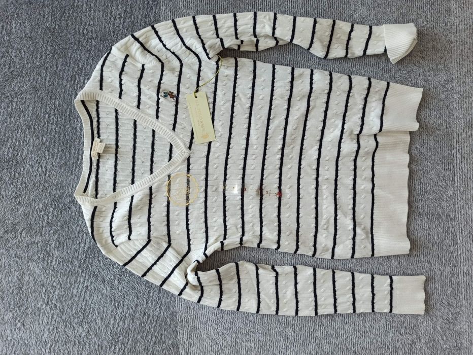 Nowy oryginalny sweter u.s.polo roz M z USA