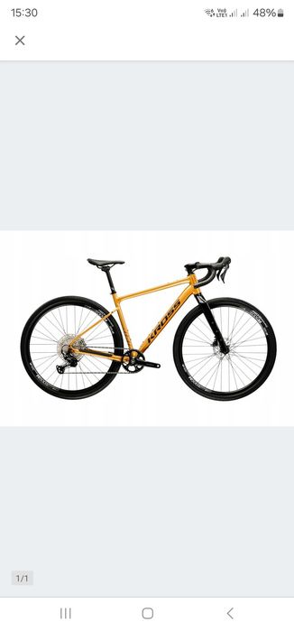 Rower Kross Esker 5.0 GRX 1X12 rama L-20'' złoty