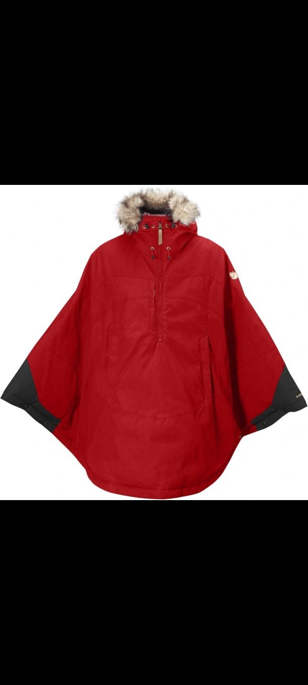 Peleryna Fjällräven Luhkka G-1000 ponczo wodoodporna Windstopper membr