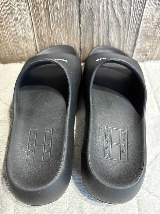 buty klapki damskie sandaly tommy hilfiger chunky flatform slide 39/40