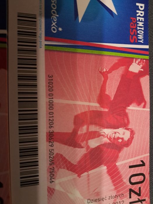 Bony sodexo nigdy nie użyte