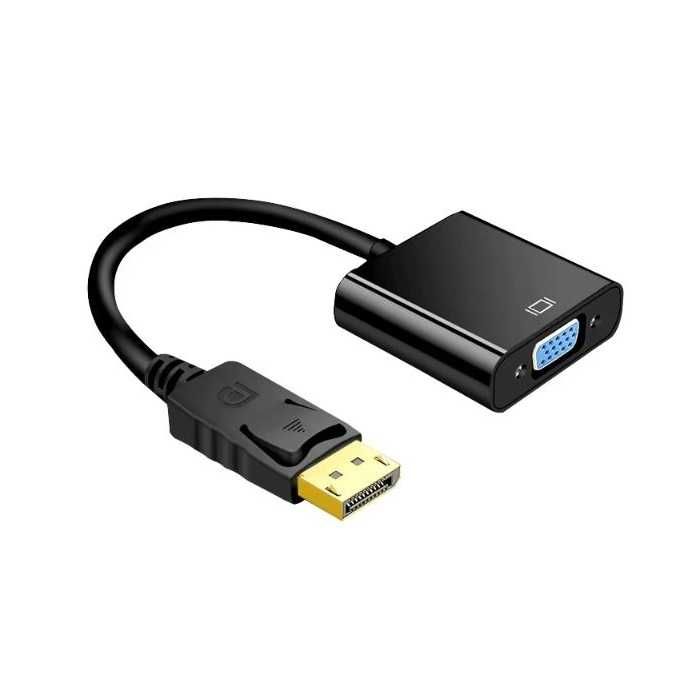 Przejściówka DisplayPort DP → VGA (Adapter / Konwerter)