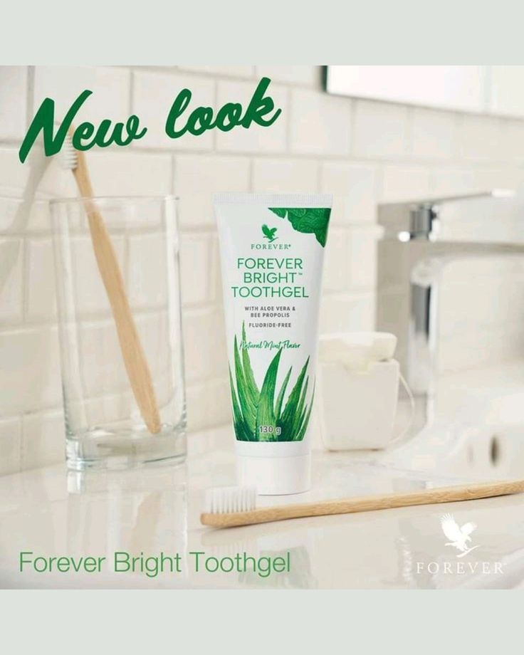 Pasta dentífrica| Forever® Bright Toothgel , Isenta de Flúor.