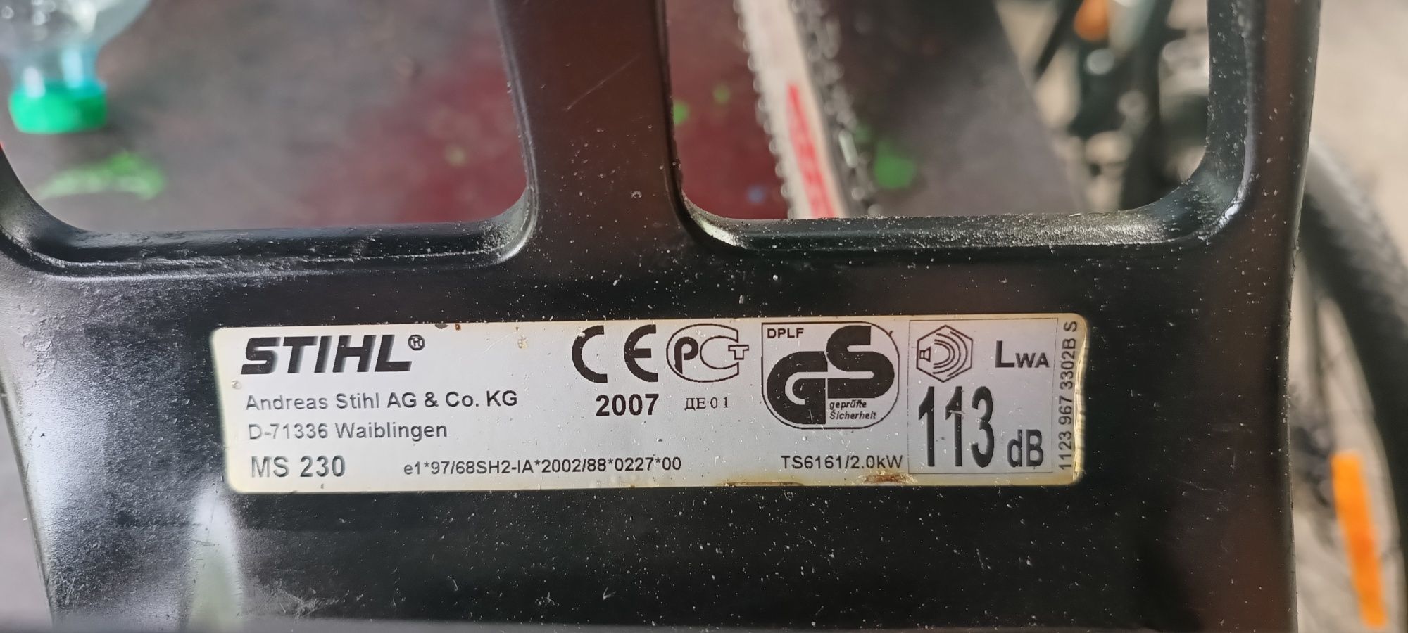Sprzedam pilarkę Stihl ms230