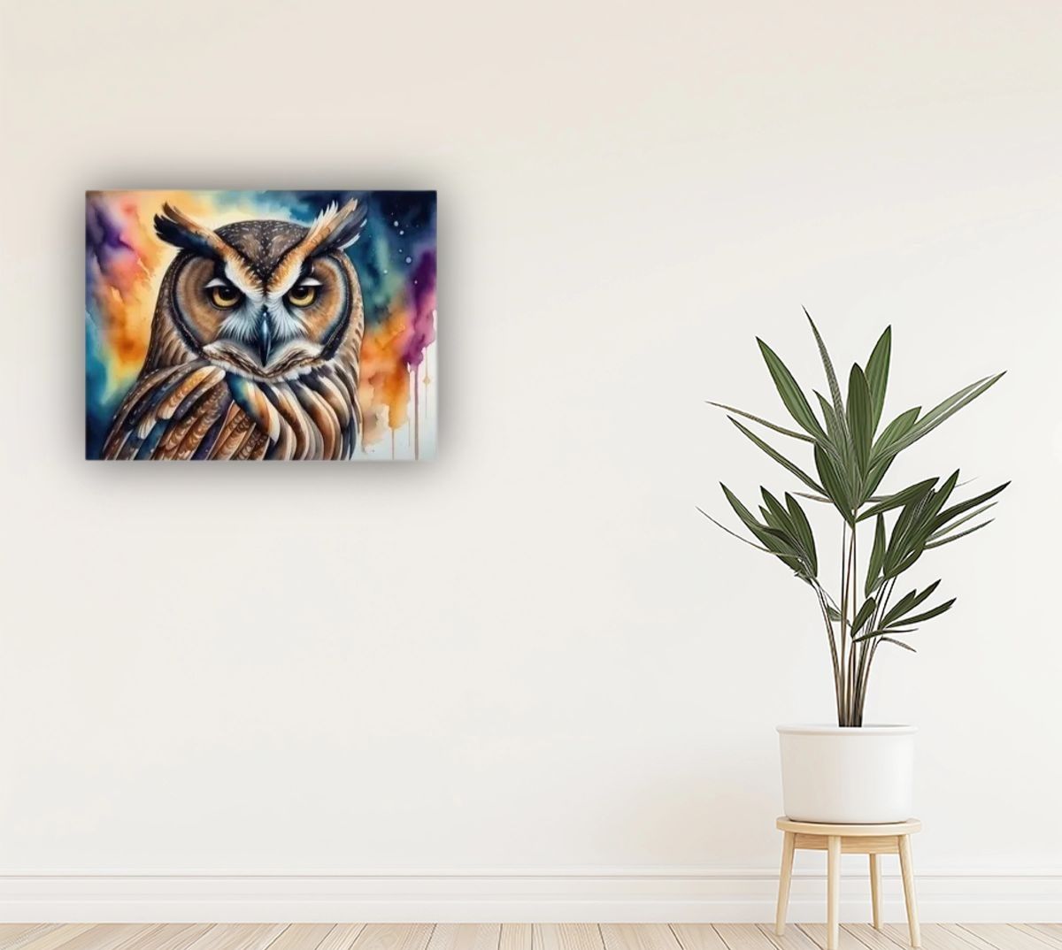 Malowanie po Numerach Farba z Płótnem i Akrylowe Pigmenty 50cm x  40cm