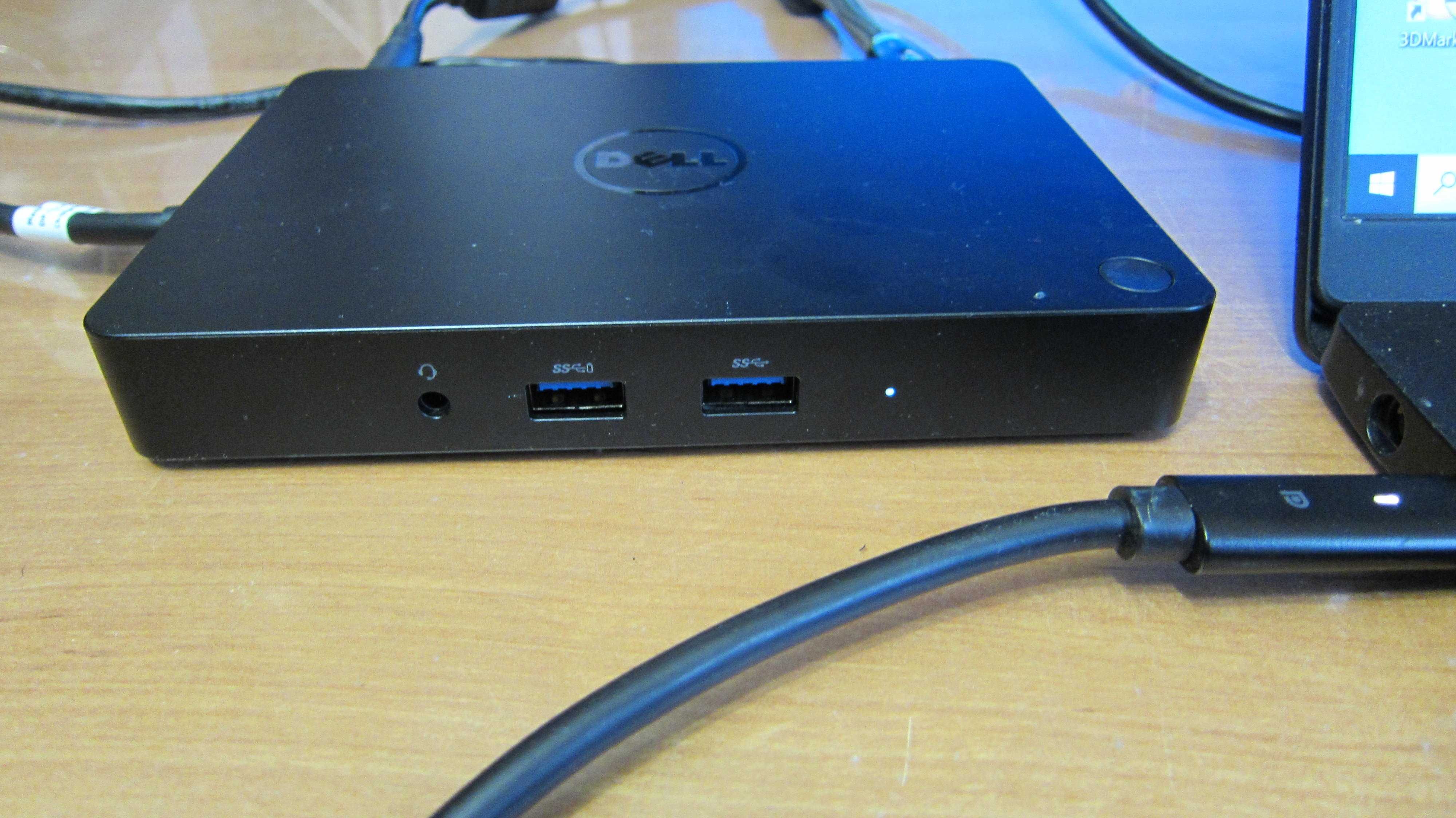 Stacja Dokująca Dell WD15 K17A USB-C HDMI USB 15 pin VGA RJ45 sprawna