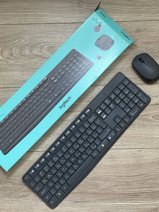Безпровідна клавіатура +мишка logitech mk235