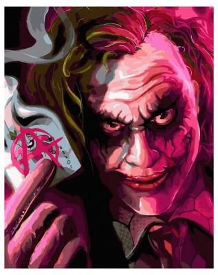 Malowanie po numerach Joker z piekła rodem