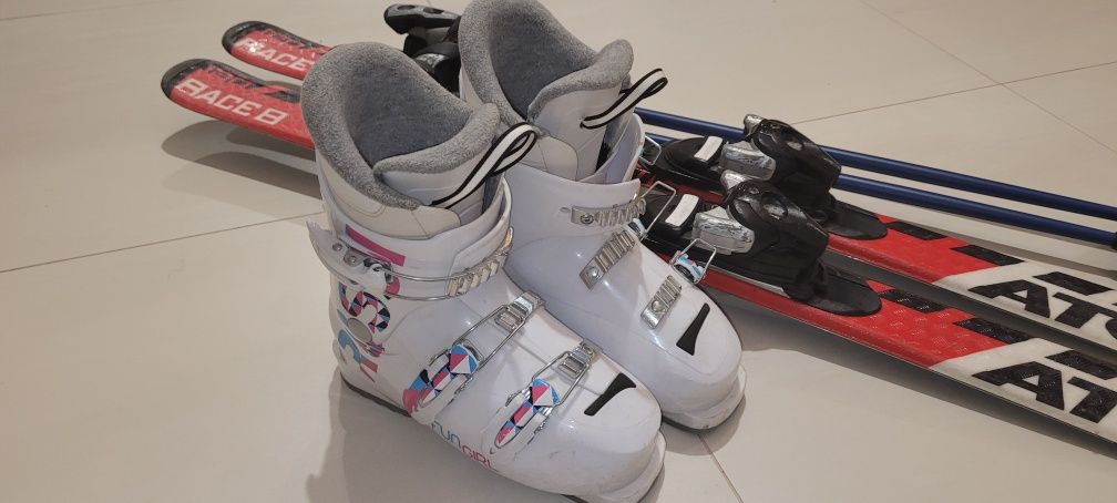 Narty Atomic race 8 z butami i kijkami