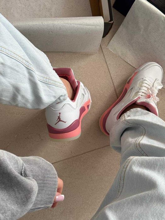 Женские кроссовки Nike Air Jordan 5 Retro Low Desert Berry 36-41 Хит!
