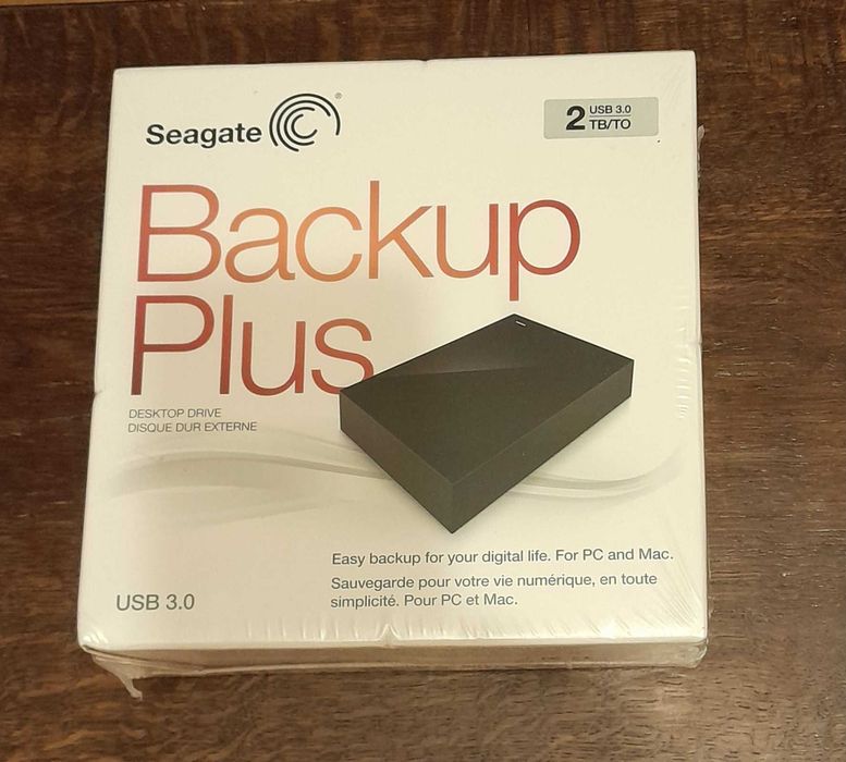 Dysk zewnętrzny Seagate Backup Plus 2TB USB 3.0. Czarny