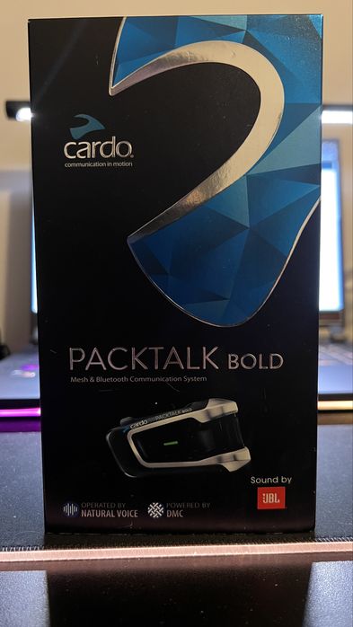 Cardo PACKTALK Bold JBL DMC intercom do kasków