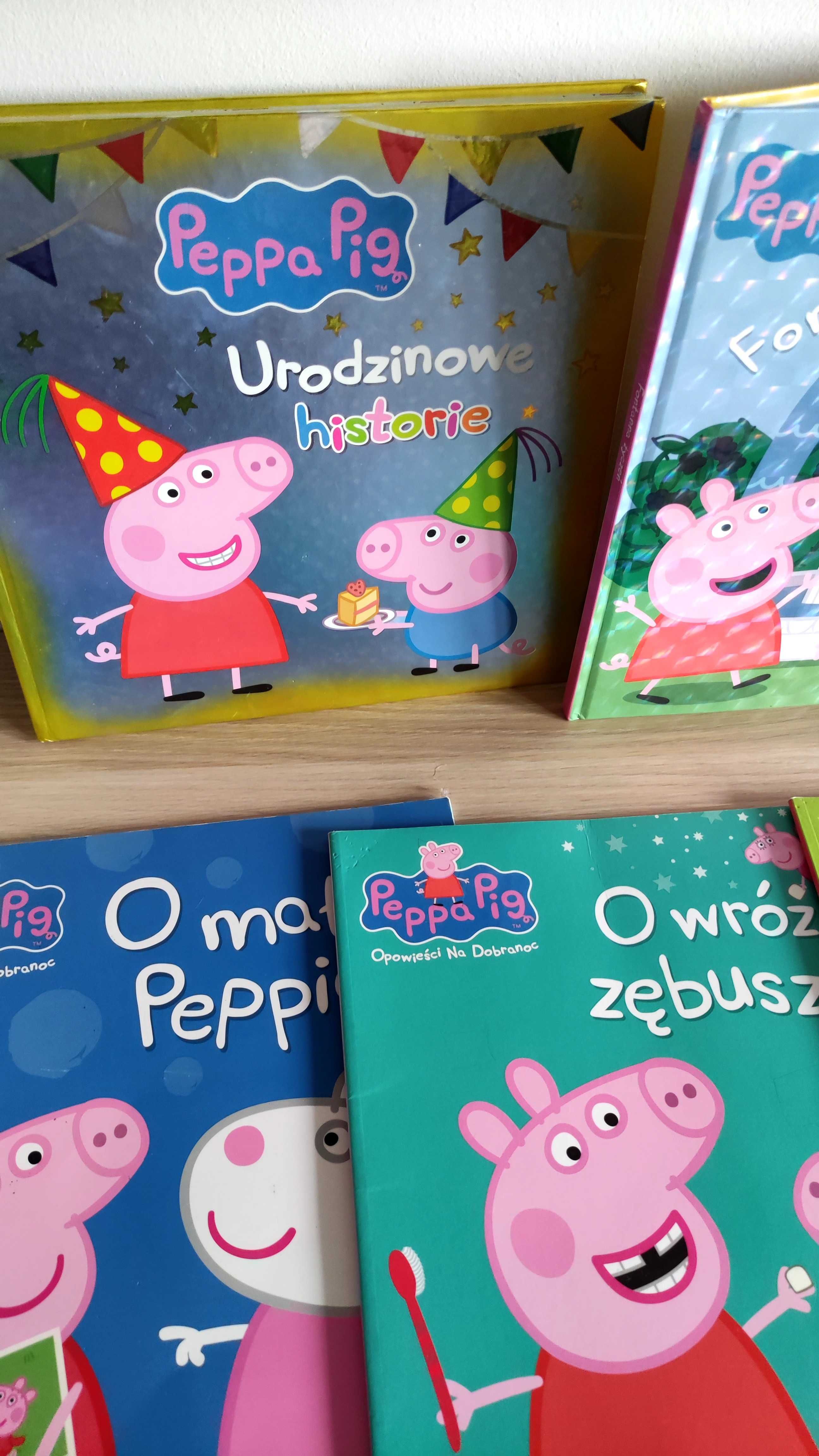 Peppa urodzinowe historie, świnka Peppa, fonatna życzeń