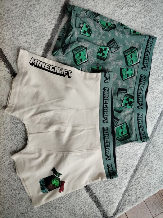 Majtki, slipki chłopięce roz 152 Minecraft
