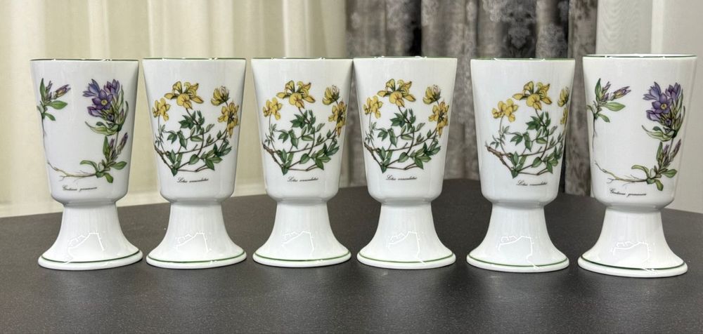 Фарфоровая супница бульоница Villeroy Boch серия Botanika GDR Германия