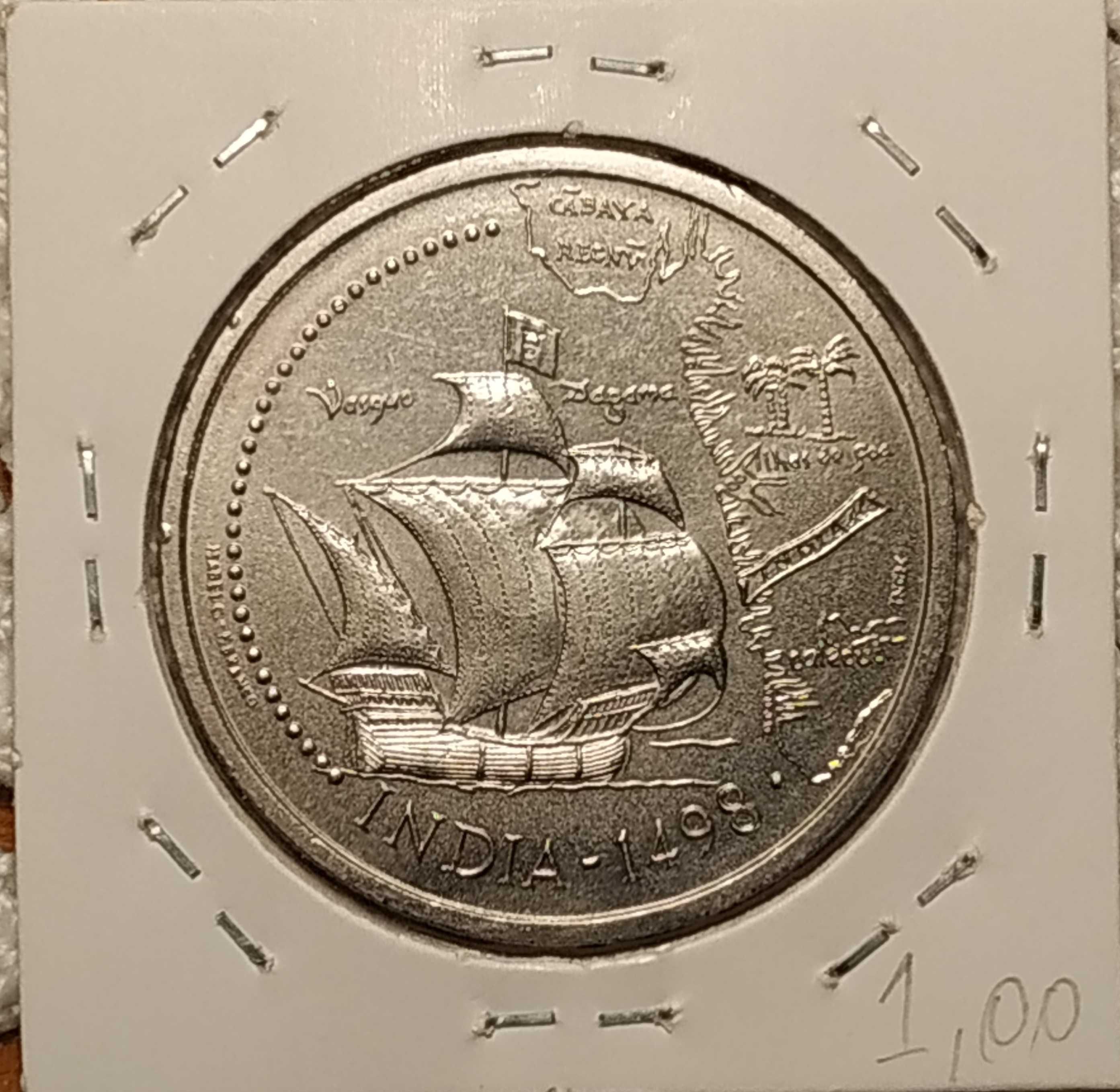 Portugal - moeda de 200 escudos de 1998 Índia