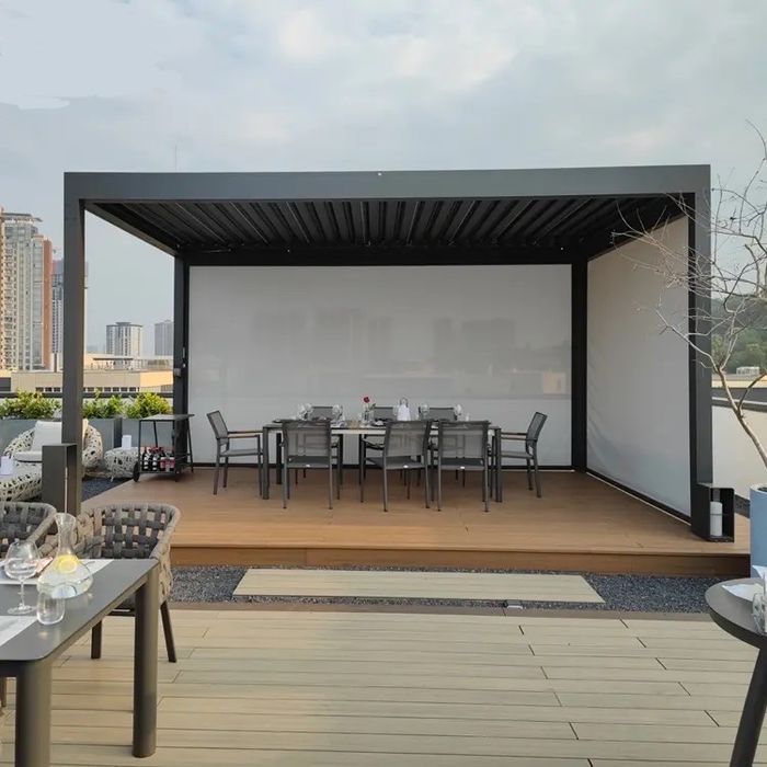 Altana pergola ogrodowa aluminiowa 4x4