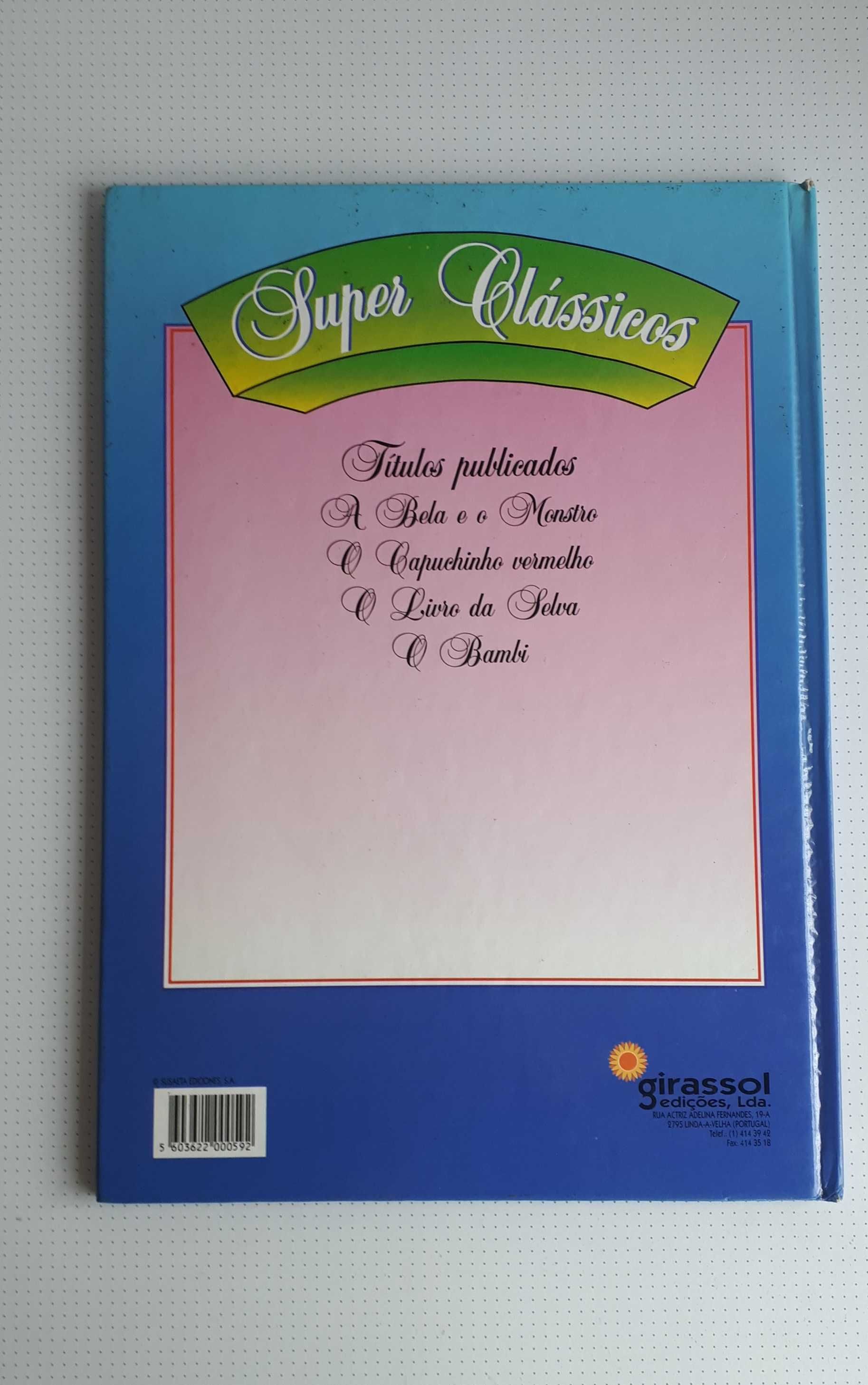 Livro "A Bela e o Monstro" como Novo