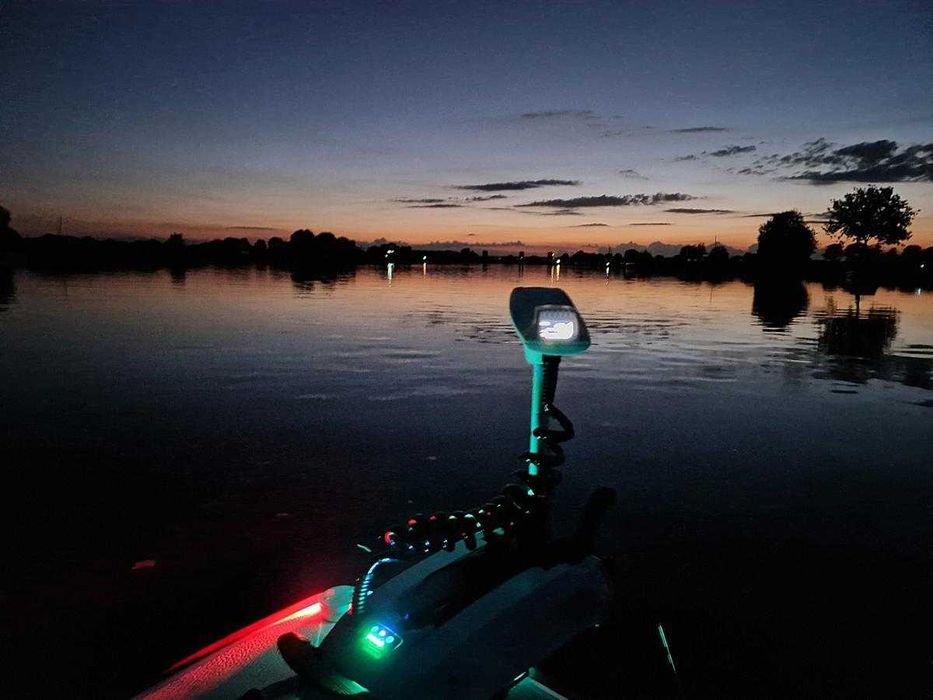 Silnik Dziobowy GPS największa moc 12V/65lbs trasy tempomat kotwica