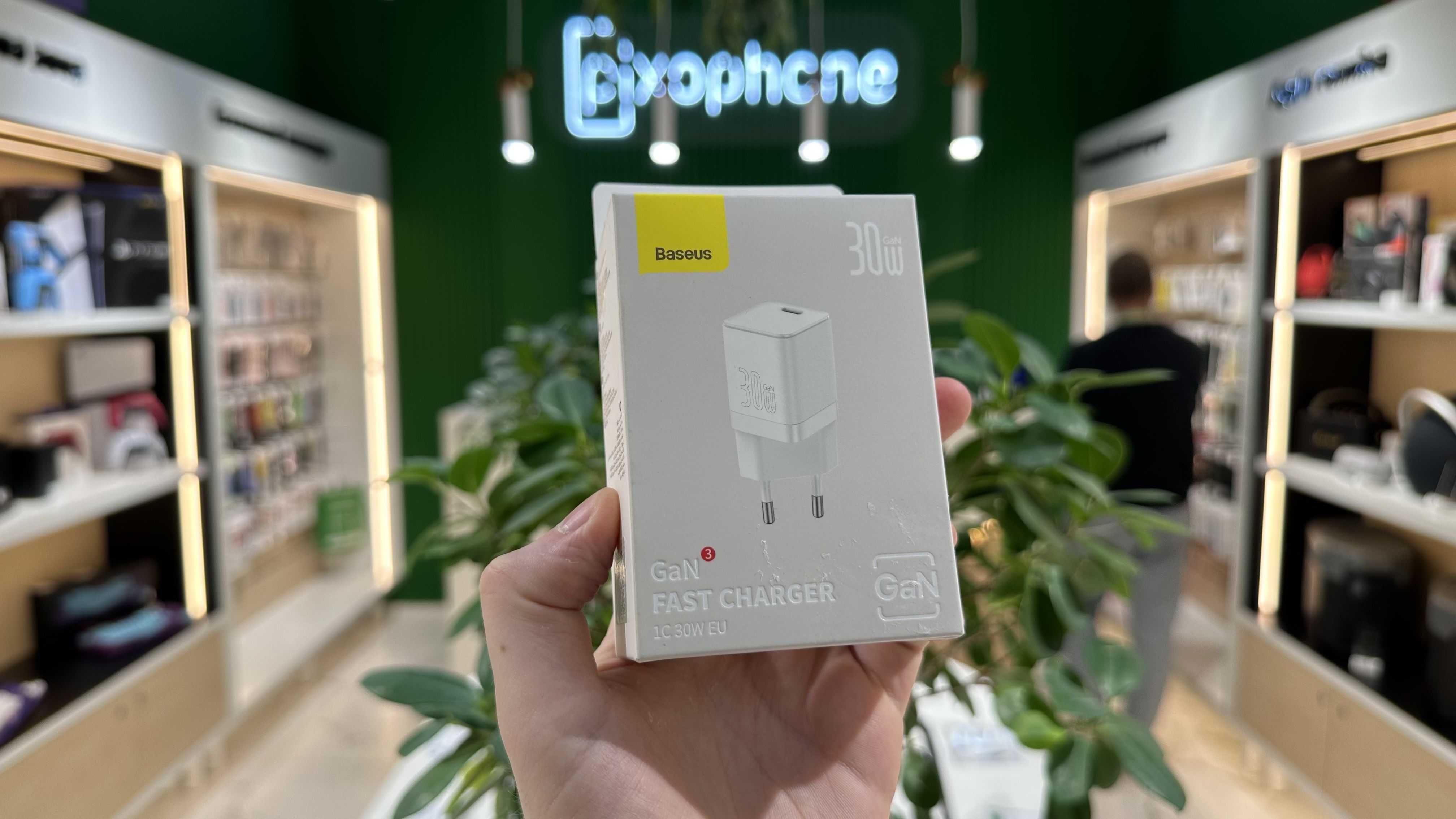 NEW Мережевий зарядний пристрій Baseus GaN3 Fast Charger USB-C 30W