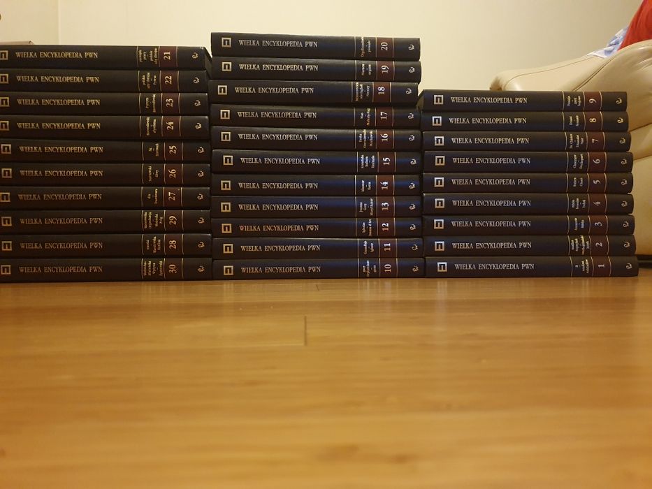 Wielka encyklopedia PWN kolekcja książek
