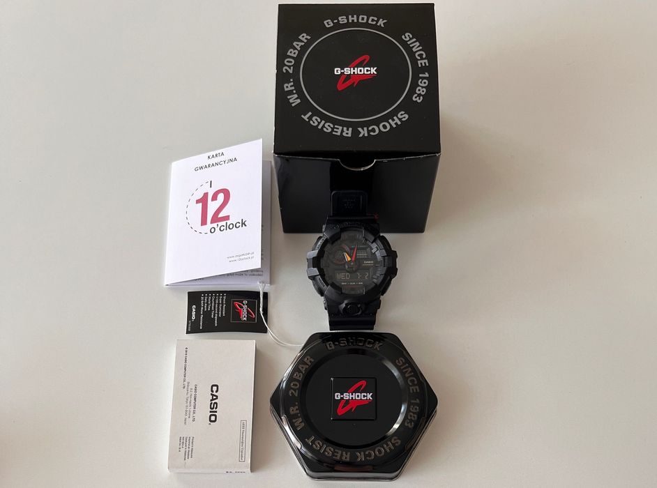 CASIO G-SHOCK GA - 700 BMC - 1AER G - SHOCK gwarancja 19.11.26
