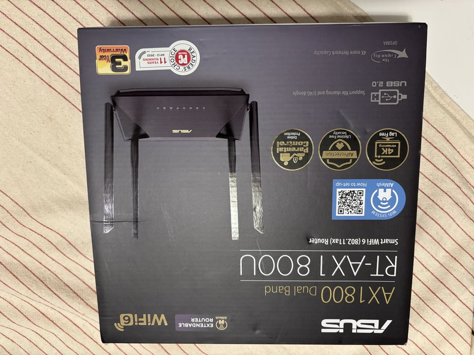 Router ASUS RT-AX1 800U WiFi6