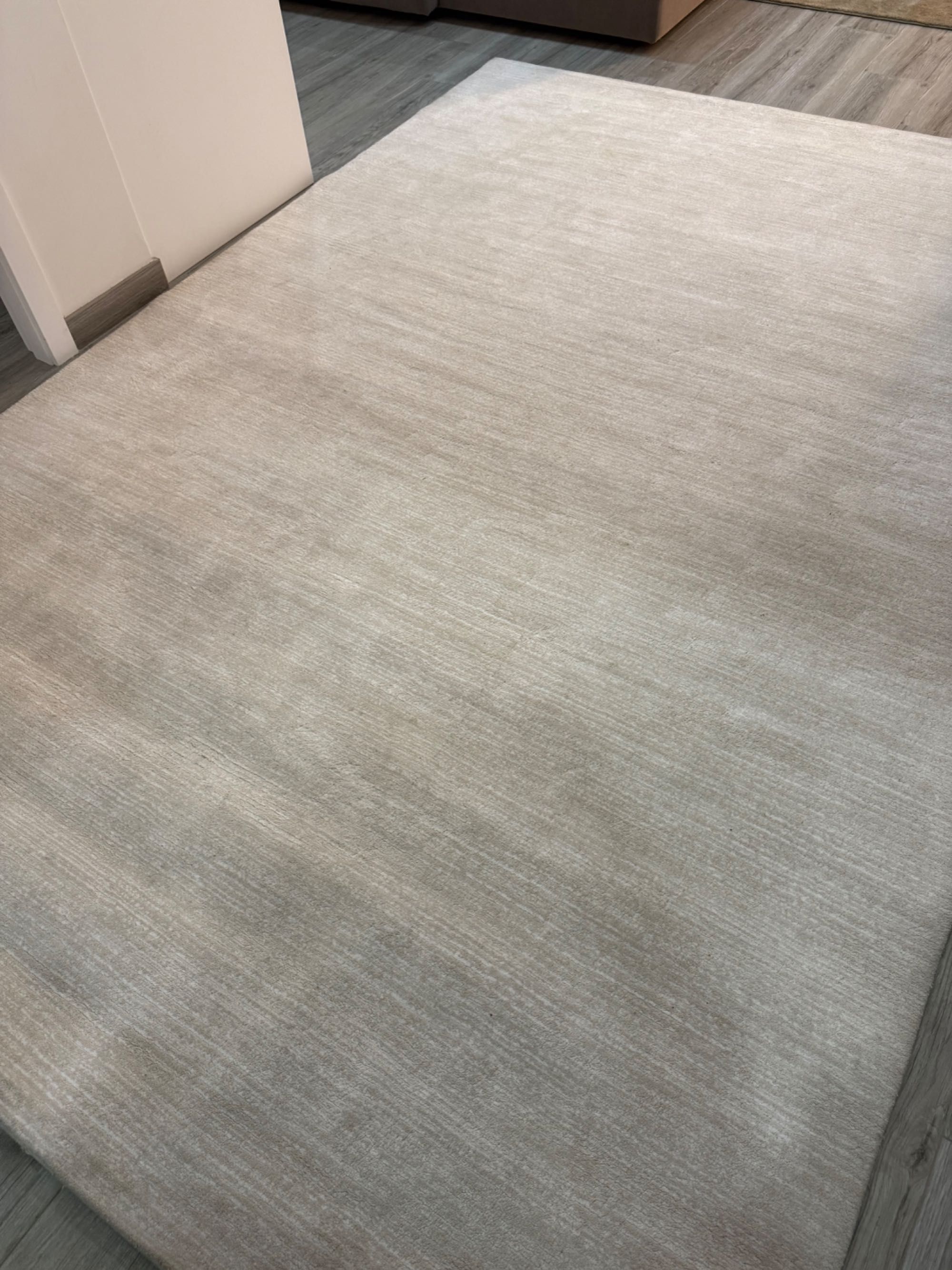 Conjunto 2 carpetes beges