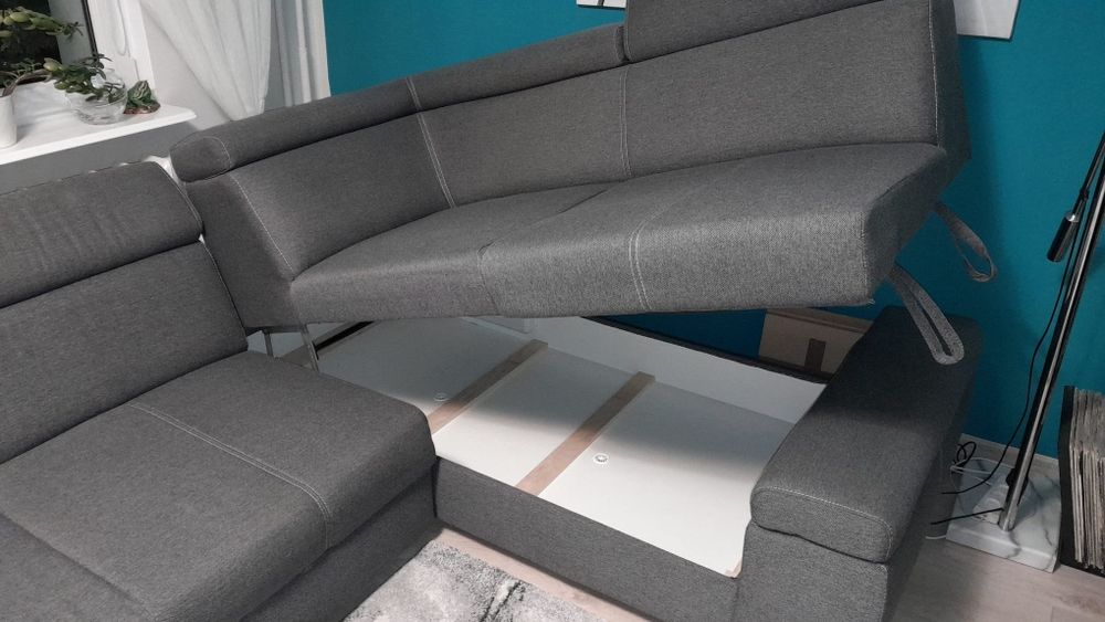 Narożnik z funkcją spania